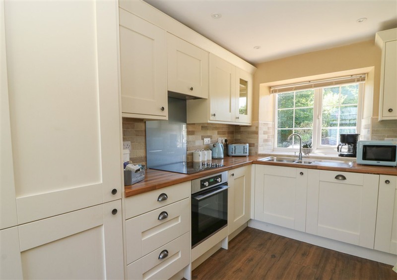 This is the kitchen at Felin Gogoyan, Llanddewi-Brefi