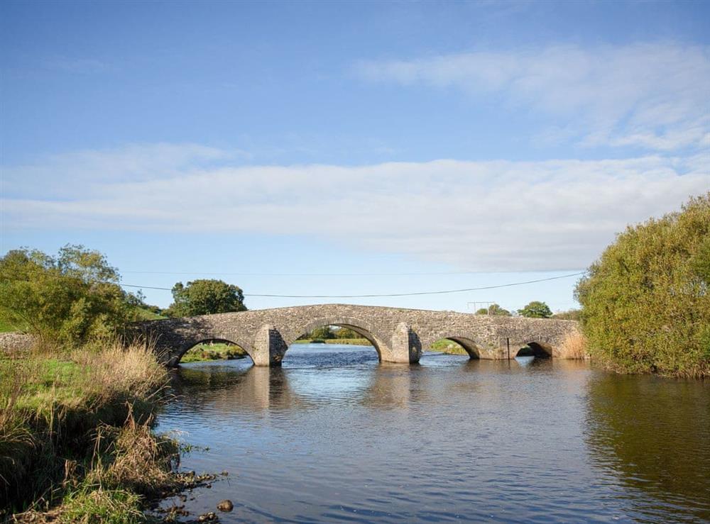 Pont_Gogoyan in local area at Felin Goyan in Tregaron, near Lampeter, Cardigan/Ceredigion, Dyfed