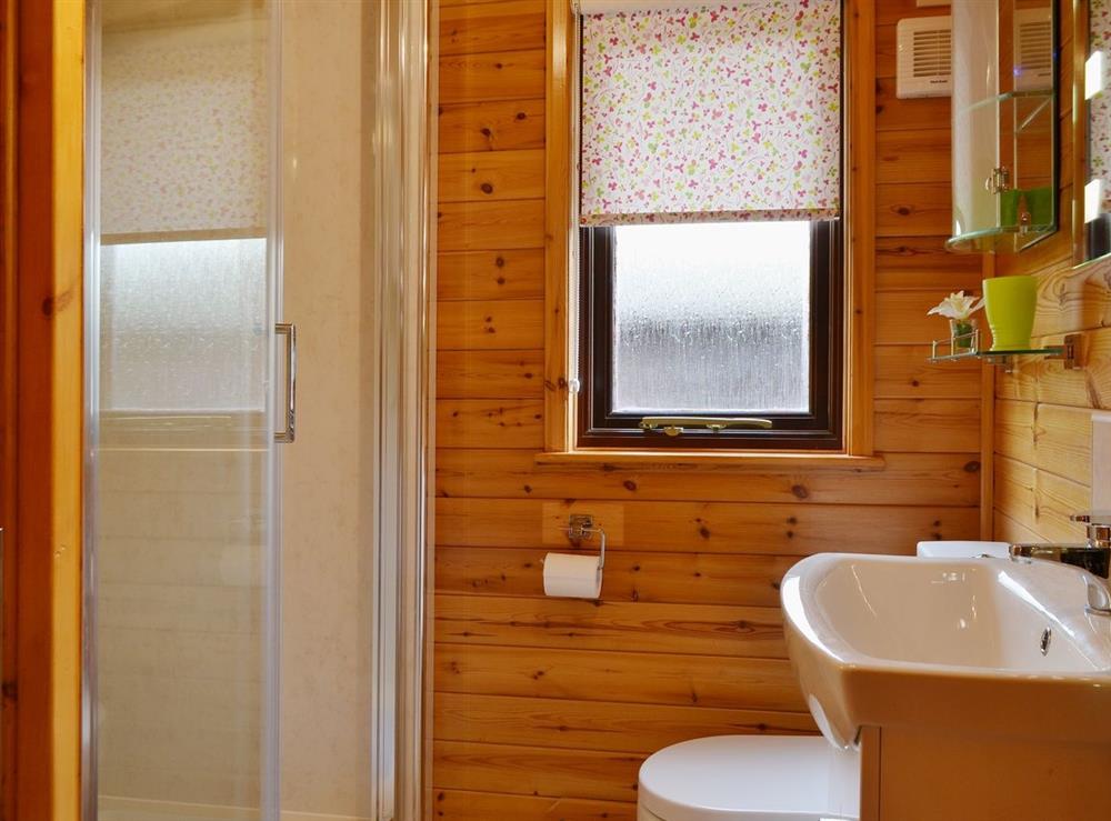 Bathroom at Fell Foot Lodge in Keswick, Cumbria