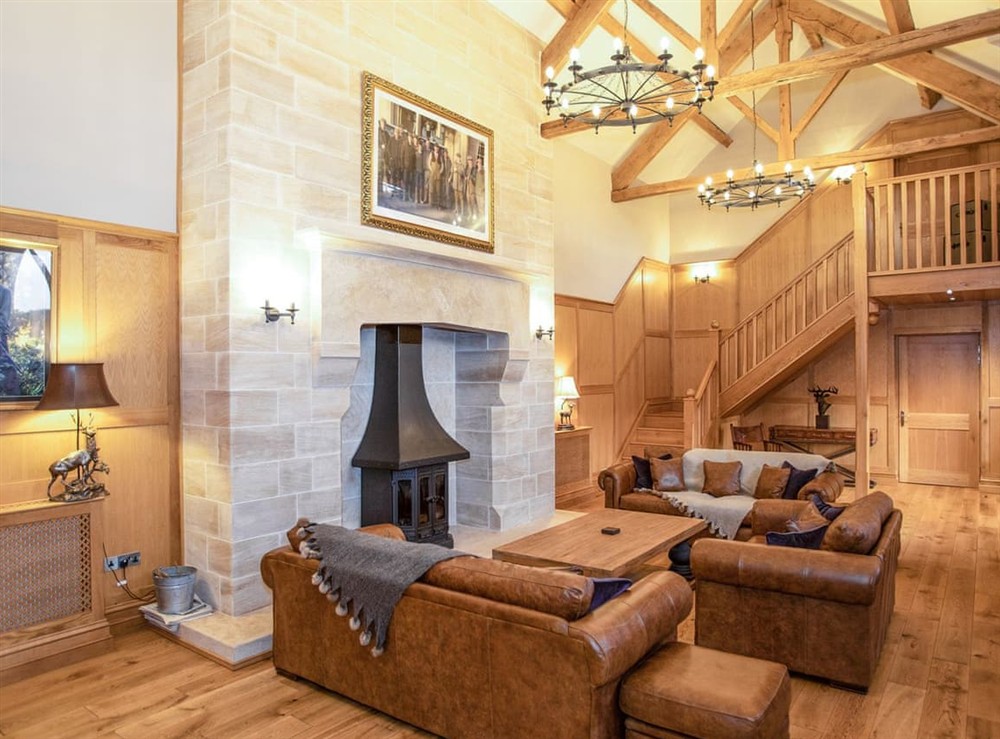 Sitting room at Fell Hall in Hayton, near Brampton, Cumbria
