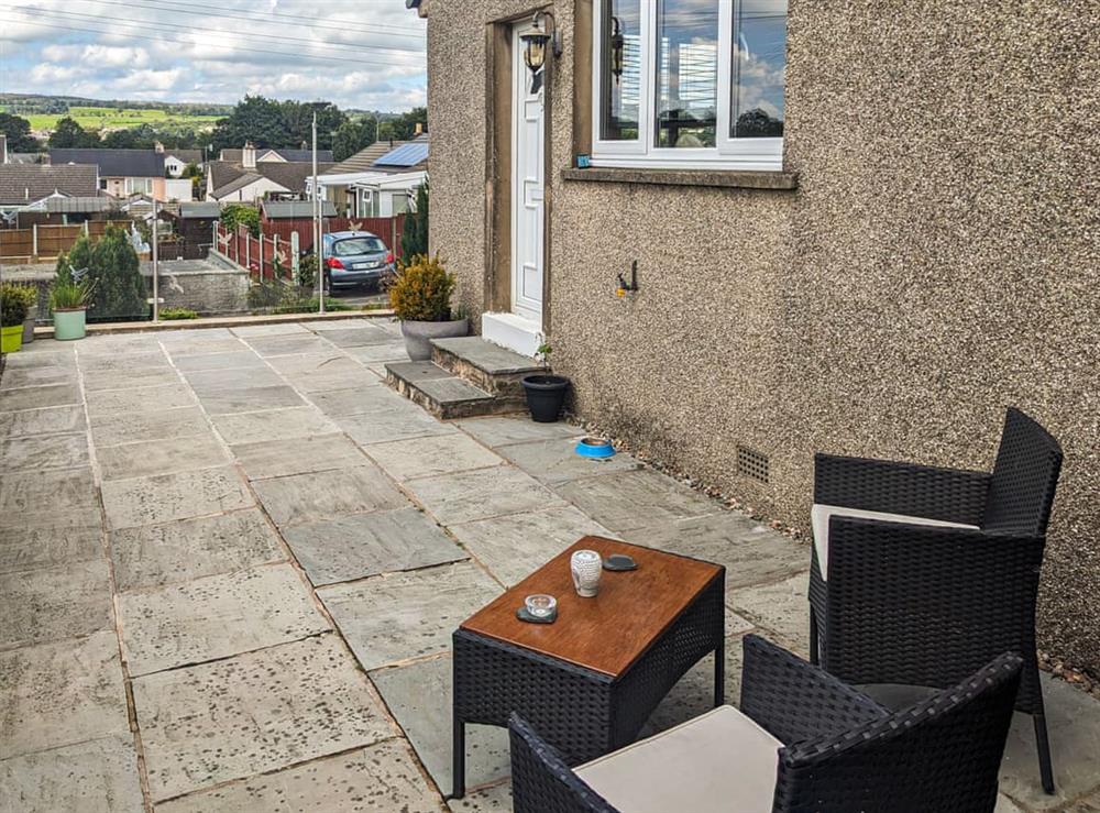 Terrace at Fell View House in Kendal, Cumbria