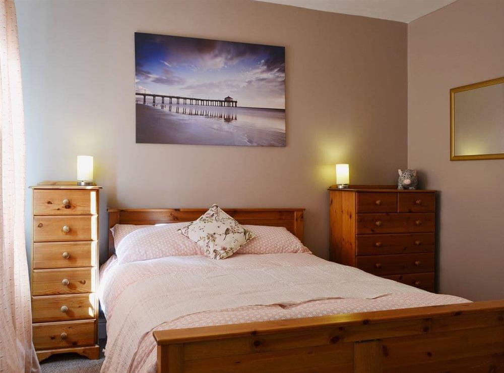 The double bedroom is cosy and romantic at Fellside in Keswick, Cumbria