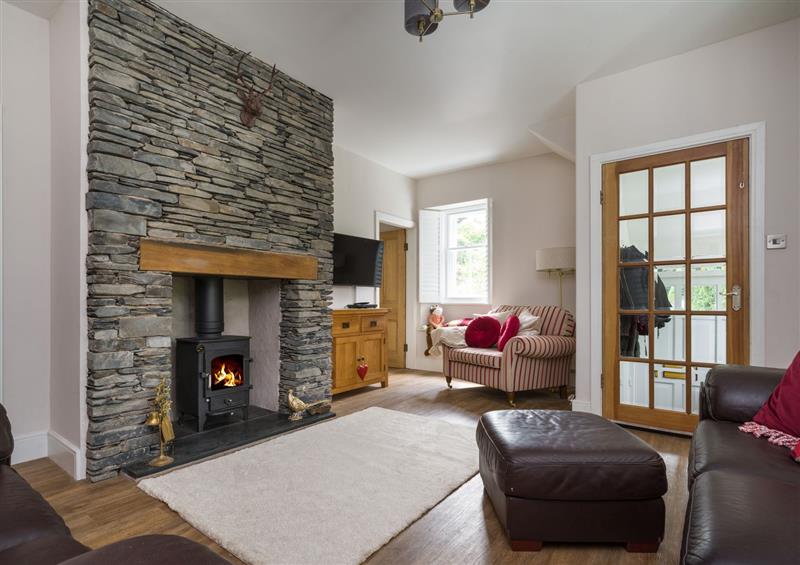 The living room at Fellside Lodge, Bowness-On-Windermere