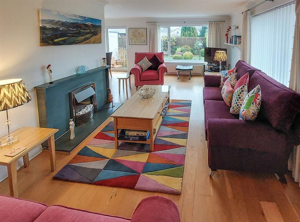 Living area at Felltops** (Visit Britain Gold Award) in Keswick, Cumbria