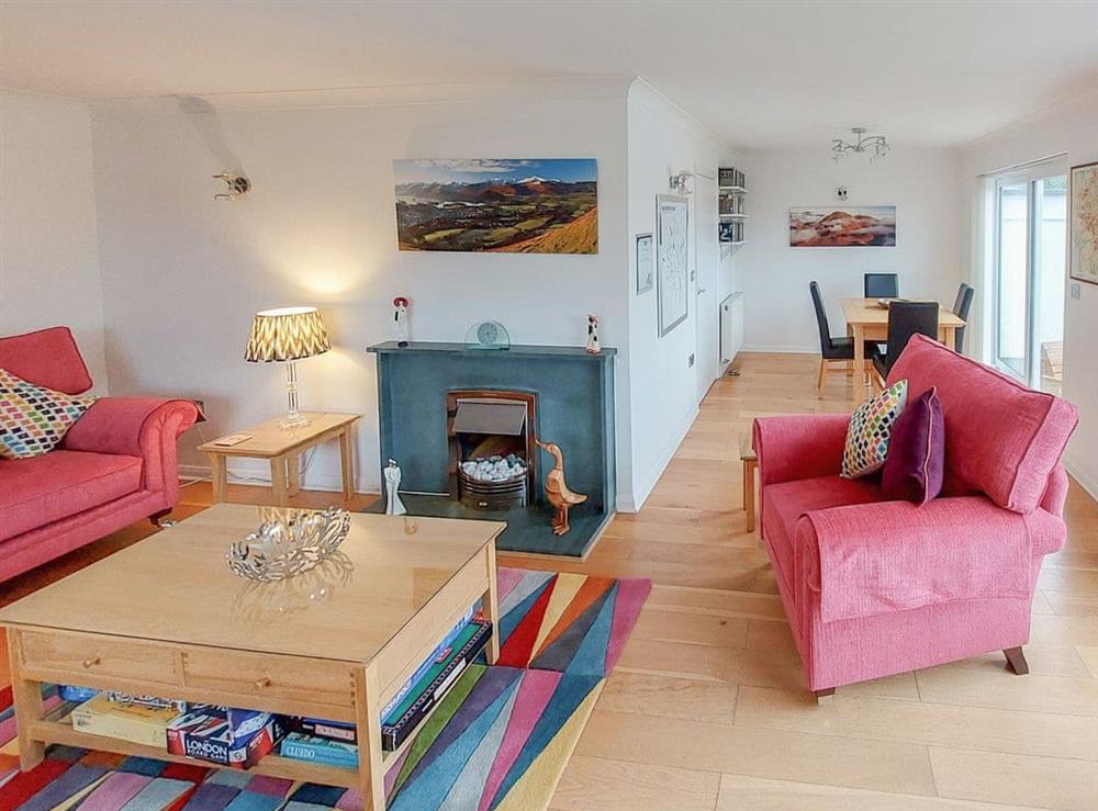 Living room/dining room at Felltops** (Visit Britain Gold Award) in Keswick, Cumbria