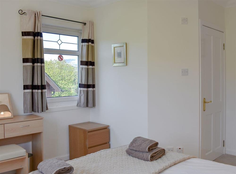Comfy double bedroom at Fellview in Brodick, Isle Of Arran