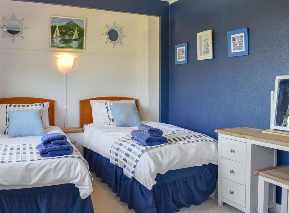 Well presented twin bedroom at Fellview in Brodick, Isle Of Arran
