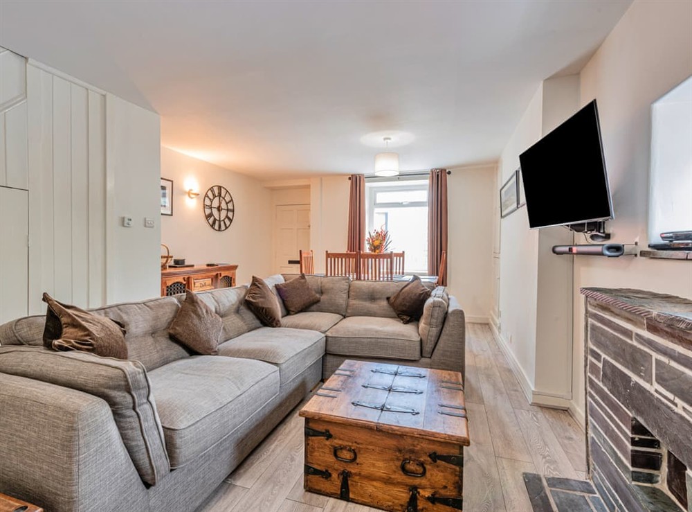 Living room/dining room at Fellwater Outlook in Betws-Y-Coed, Gwynedd