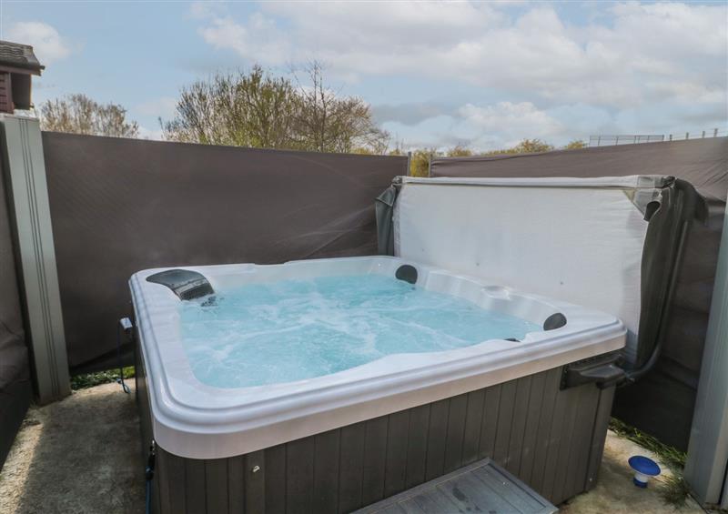 The hot tub at Felton, Bockenfield Country Holiday Park