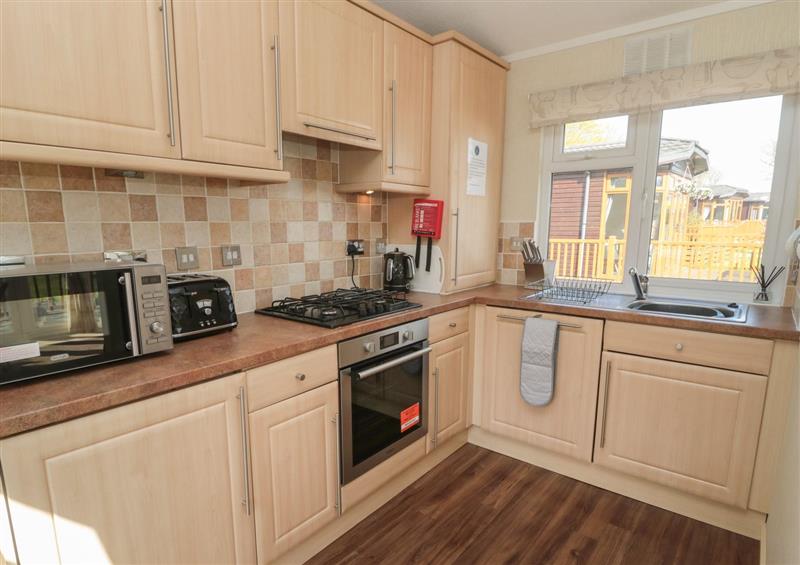 The kitchen at Felton, Bockenfield Country Holiday Park