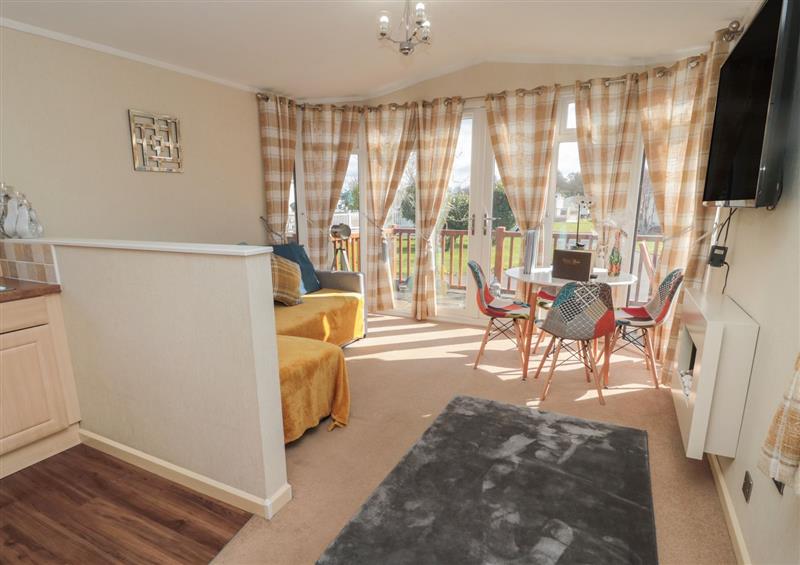The living room at Felton, Bockenfield Country Holiday Park