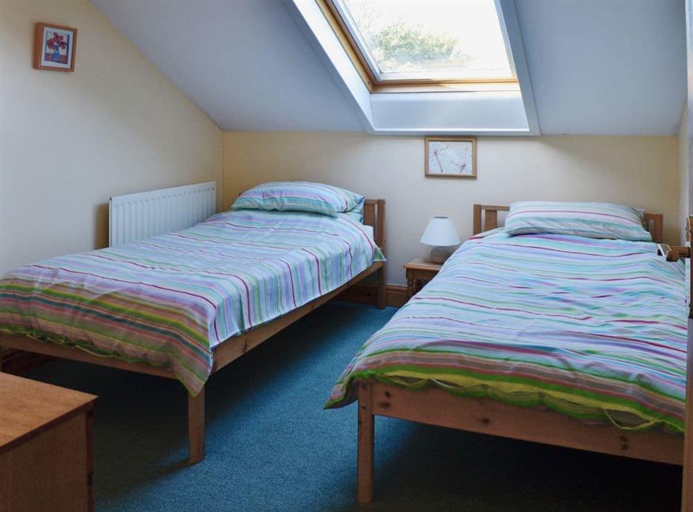 Twin bedroom at Fenham Barn in Soulby, Kirkby Stephen, Cumbria