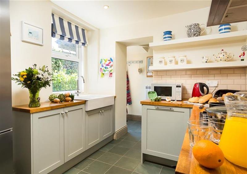 This is the kitchen at Fern Bank Cottage, Bowness