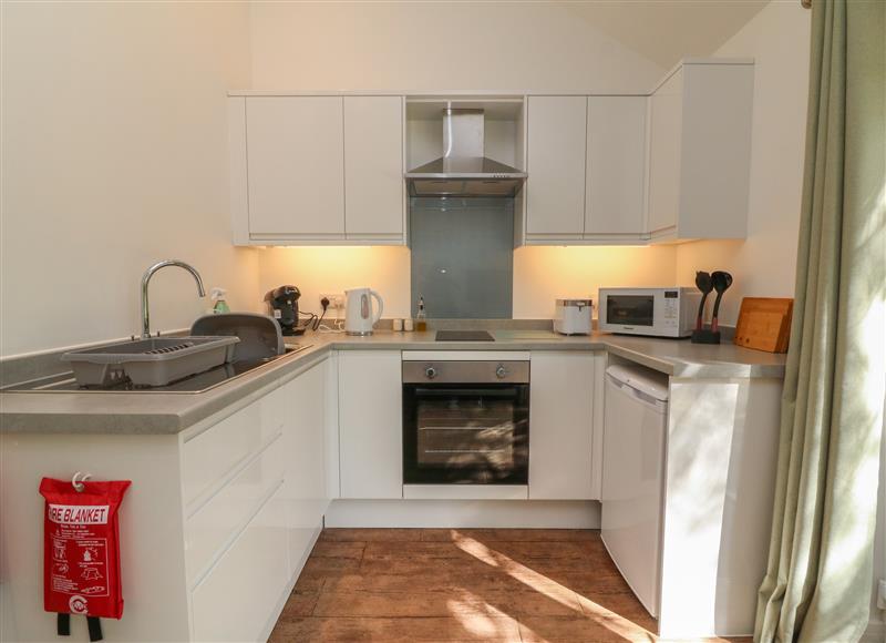 This is the kitchen at Fern, Bydown near Barnstaple