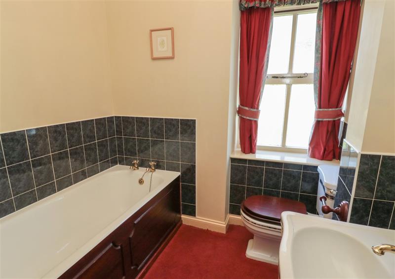 This is the bathroom at Fern Cottage, Akeld near Wooler