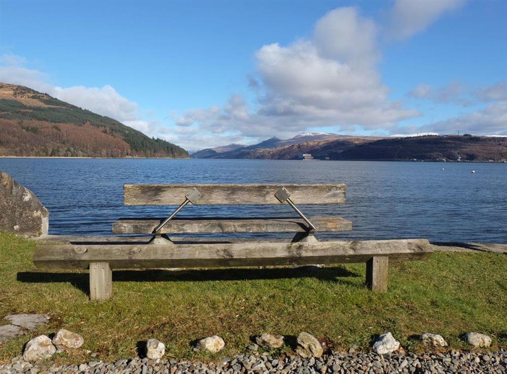 Breath-taking panoramic views at Fern Cottage in Ardentinny near Dunoon, Argyll