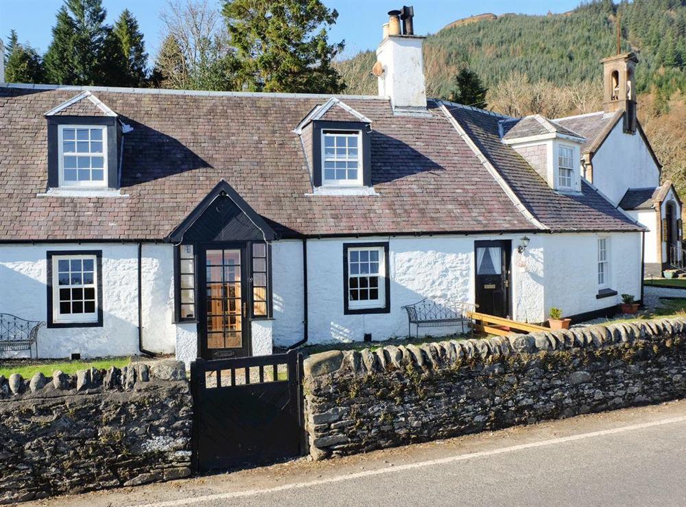 Traditional stone built home at Fern Cottage in Ardentinny near Dunoon, Argyll