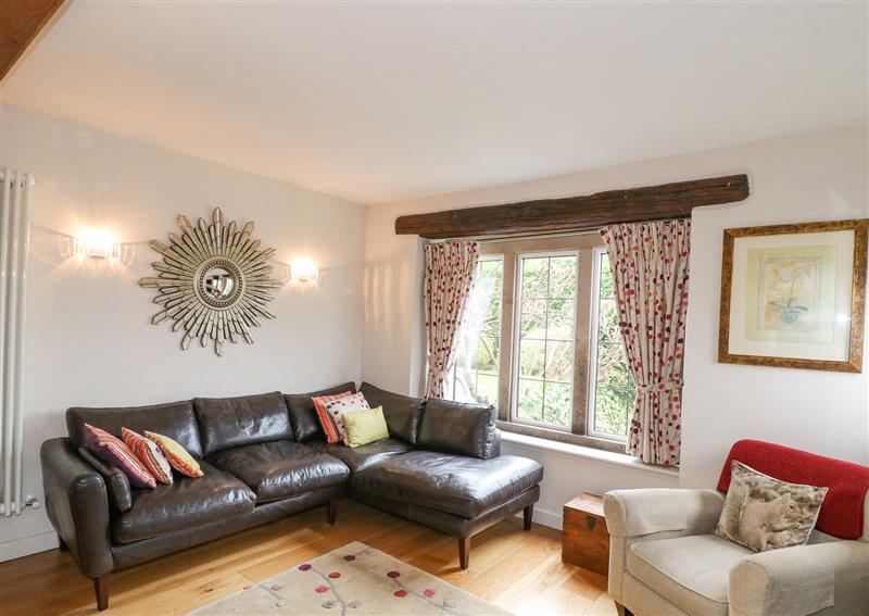 The living area at Fern Cottage, Baslow