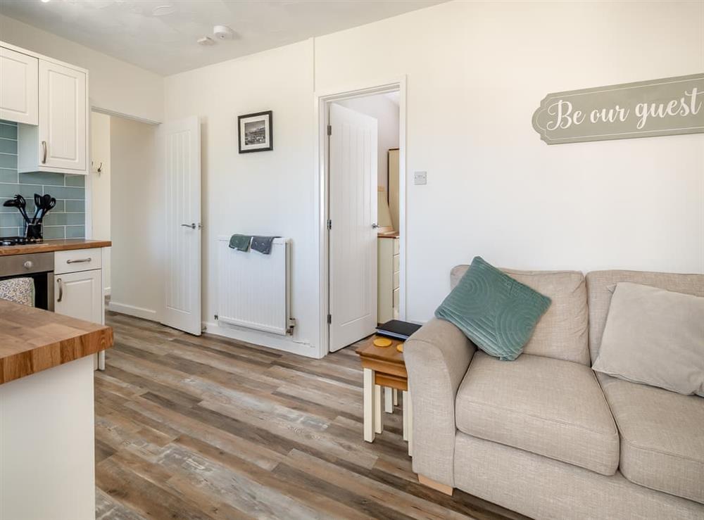 Open plan living space at Fern Cottage in Begelly, Dyfed