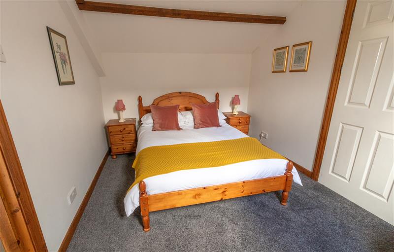 One of the bedrooms at Fern Cottage, Muddiford near West Down