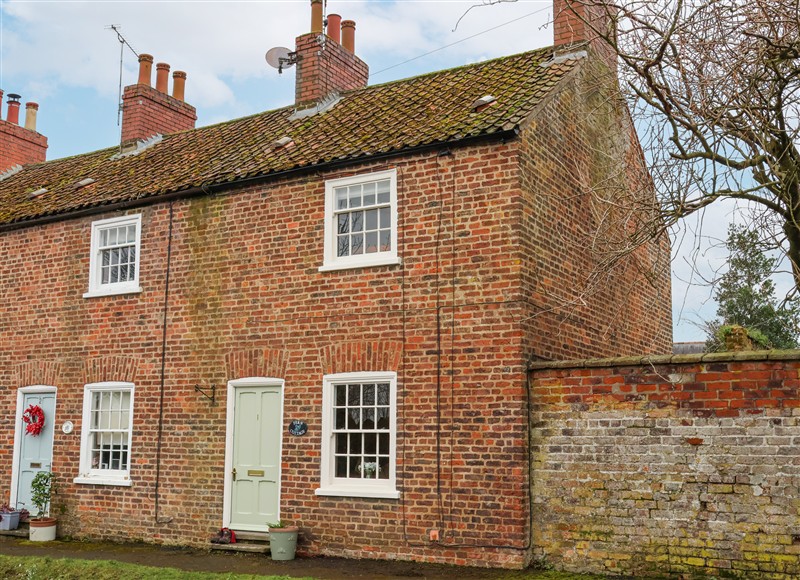 Outside Fern Cottage at Fern Cottage, North Dalton near Great Driffield