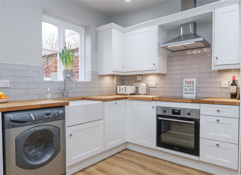 The kitchen at Fern Cottage, North Dalton near Great Driffield