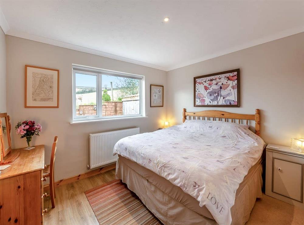 Double bedroom at Fern Cottage in Rodhuish, Near Minehead, Somerset