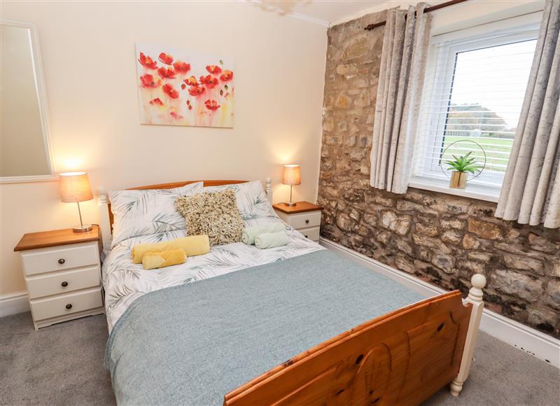 One of the bedrooms at Fern Cottage, St Brides-Super-Ely