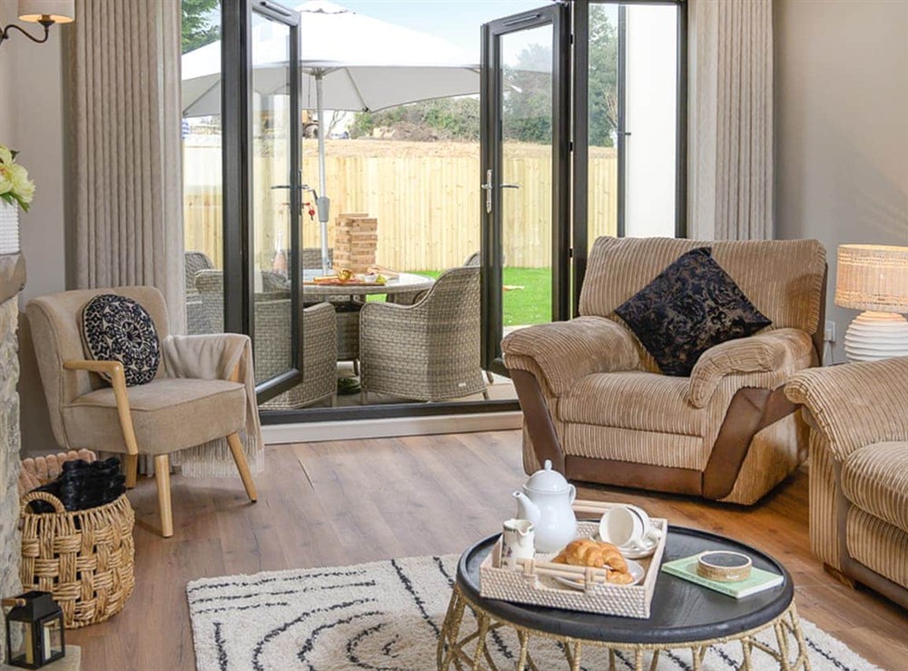 Living area at Fern House in Drybrook, near Forest of Dean, Gloucestershire
