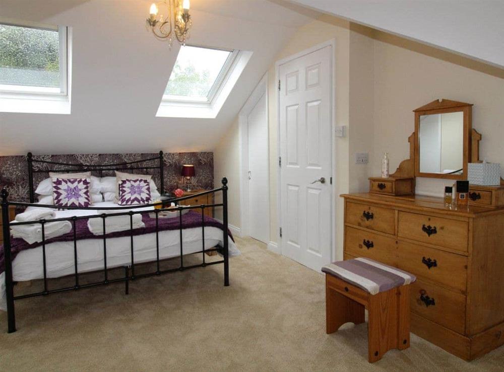 Attic double bedroom with en-suite at Fern Lea in Sleights, near Whitby, North Yorkshire