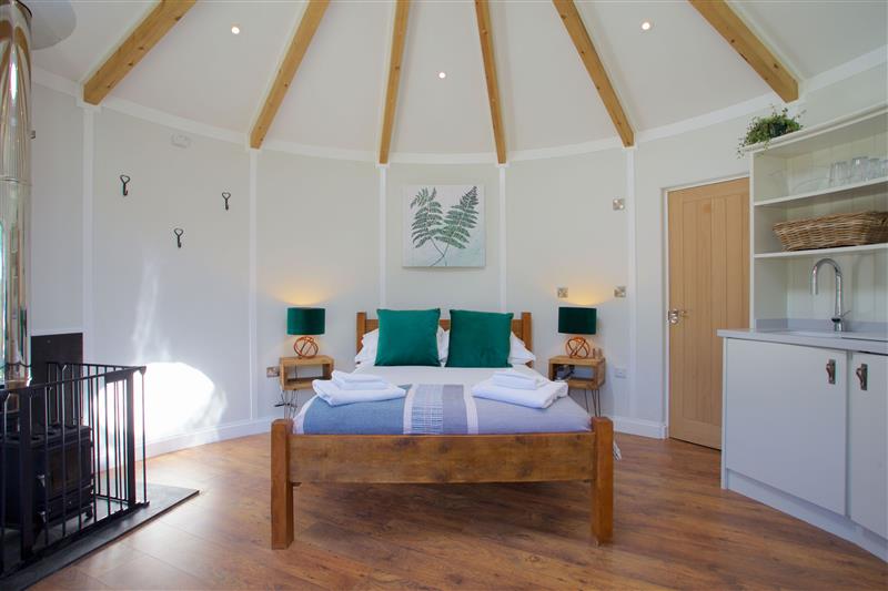 Double bedroom at Fern Leaf Roundhouse - East Thorne, Bude, Cornwall