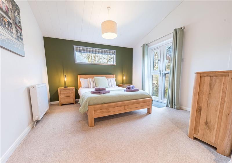 This is a bedroom at Fern Lodge, Allithwaite near Cartmel