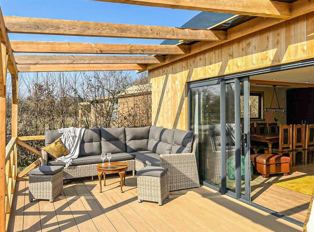 Terrace at Fern Lodge in Chichester, West Sussex