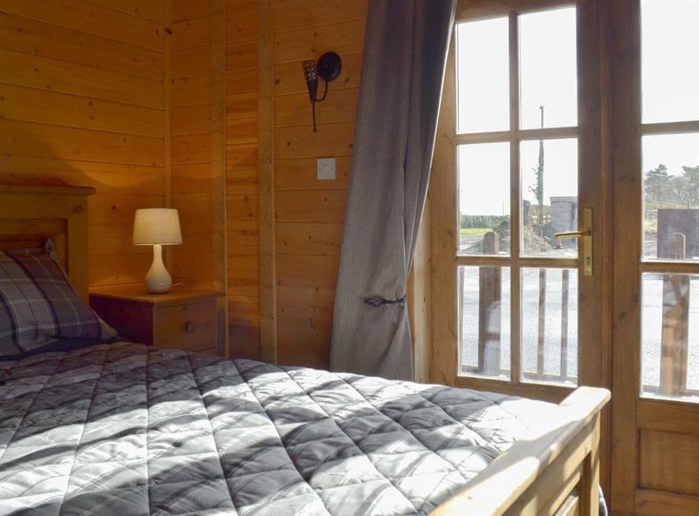 Double bedroom at Fern Lodge in Melbourne, near Derby, Warwickshire