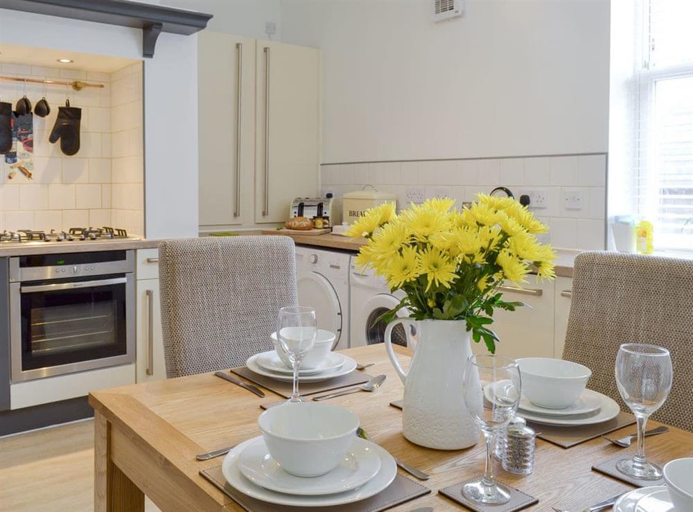 Convenient dining area within kitchen at Fern Spree in Buxton, Derbyshire