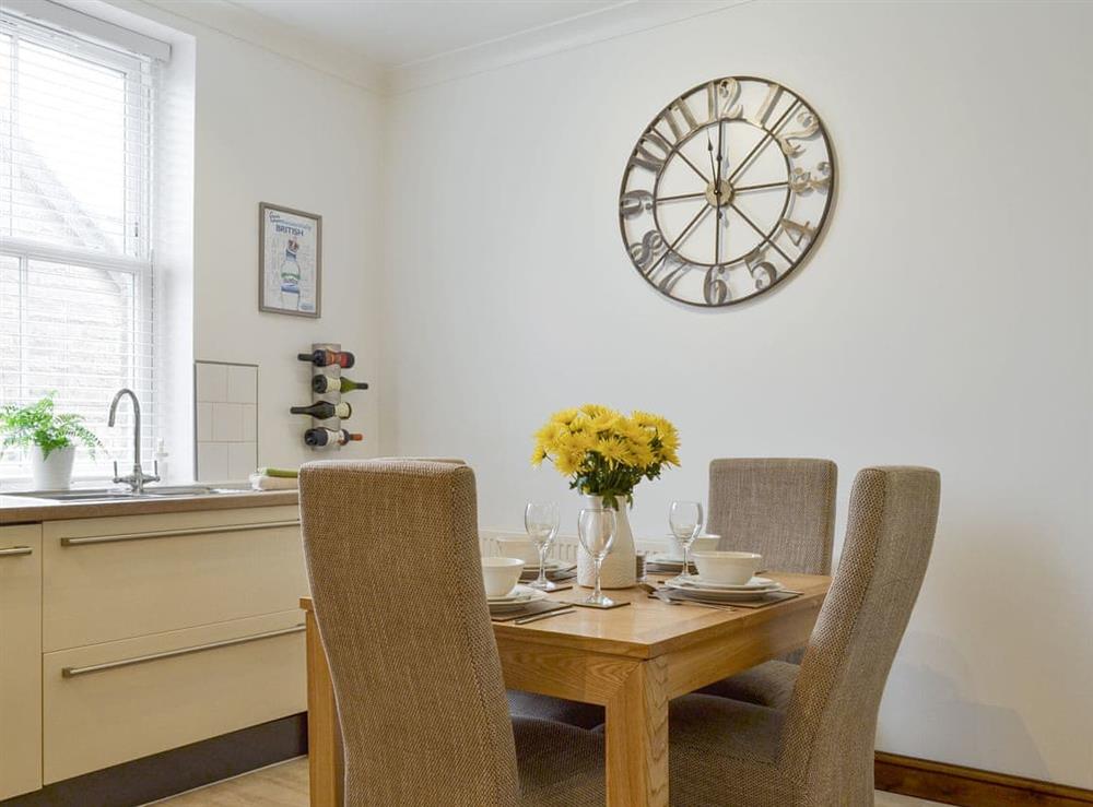 Spacious dining area within kitchen at Fern Spree in Buxton, Derbyshire