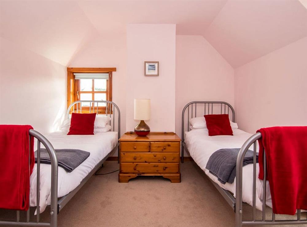 Twin bedroom at Fernabeg in Tain, Ross-Shire