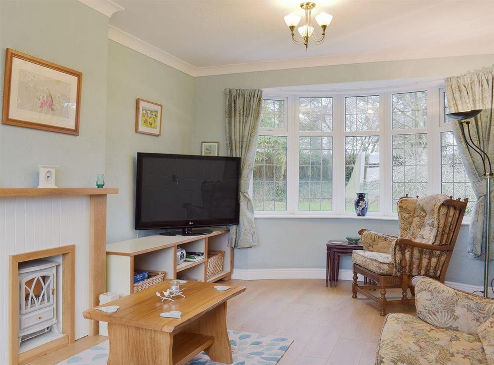 Charming living room at Fernbank Cottage in Scorton, near Garstang, Lancashire