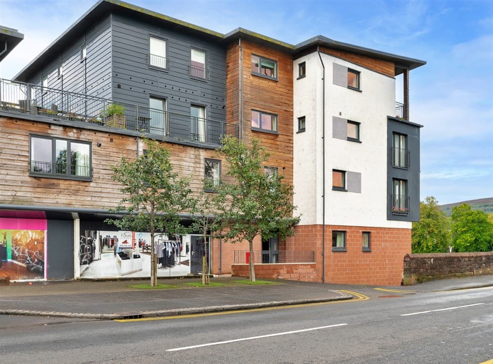 Exterior at Fernbank Lodge in Glasgow, Dumbartonshire