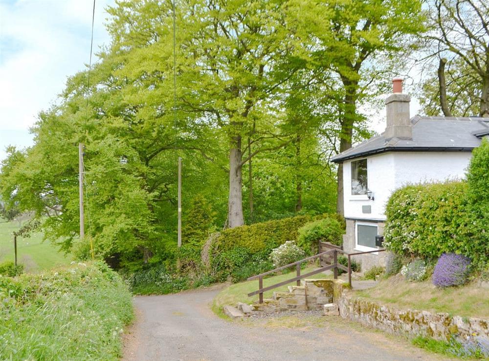 Set on a quiet country lane at Ferncliffe Cottage in Thropton, near Morpeth, Northumbria, Northumberland