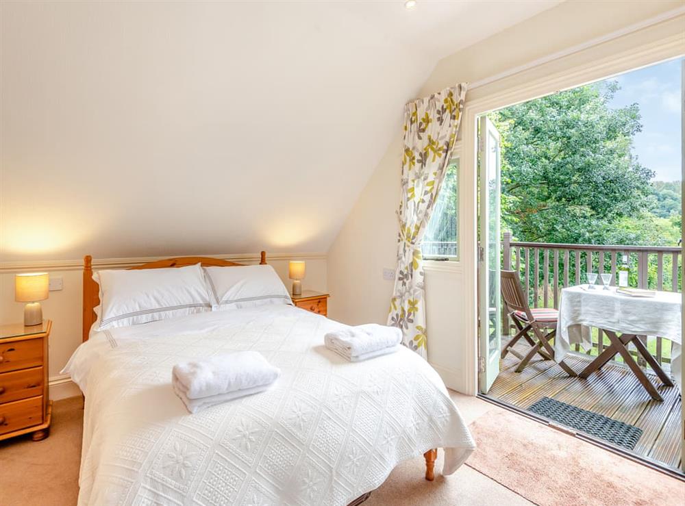 Double bedroom at Ferndale in Shipton, Near Much Wenlock, Shropshire