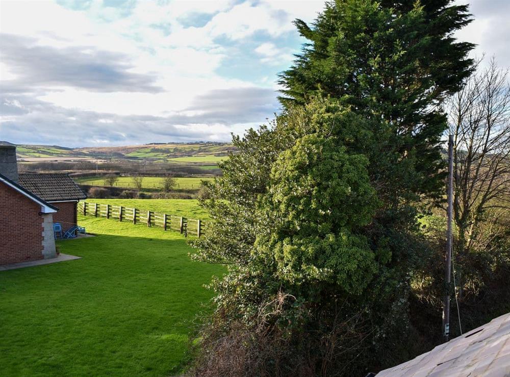 Far reaching views across pastureland to the sea (photo 2) at Ferndene in Hinderwell, near Whitby, North Yorkshire