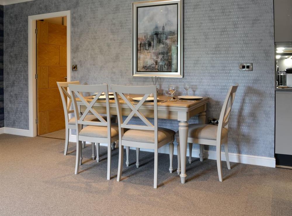 Dining area at Fernhill Cottage in Oxenhope, near Haworth, West Yorkshire
