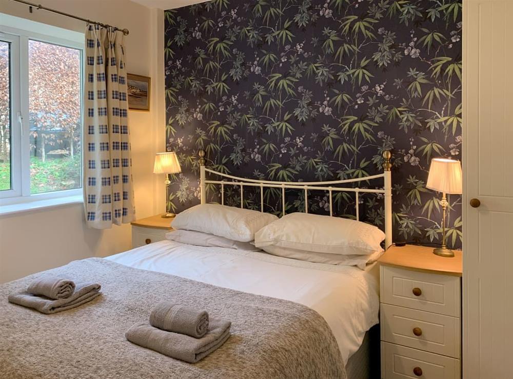 Double bedroom at Fernhill Retreat in Charmouth, Dorset