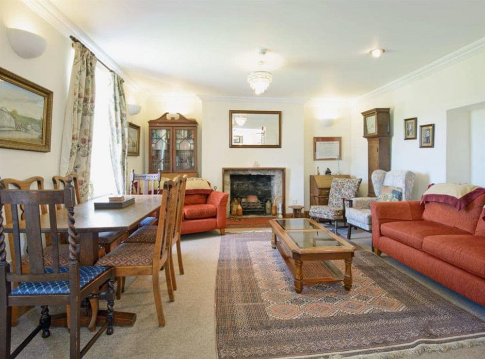 Spacious living room with open fire (photo 2) at Fernlea in Acton, Nr Langton Matravers, Dorset., Great Britain