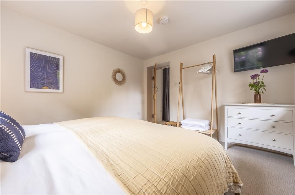 Bedroom two with a Smart television at Fernwood, Rolvenden