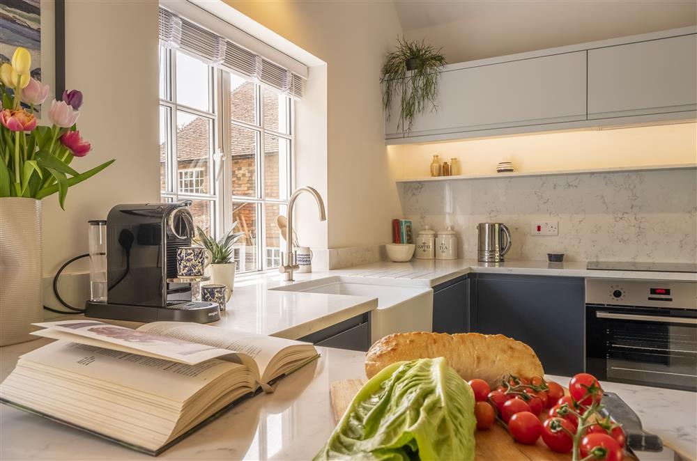 The well-equipped kitchen with everything you need to create a beautiful home cooked meal at Fernwood, Rolvenden