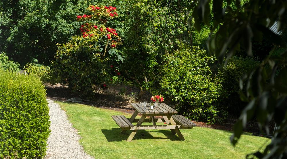 The outdoor seating (photo 2) at Ferris's Cottage in Truro, Cornwall