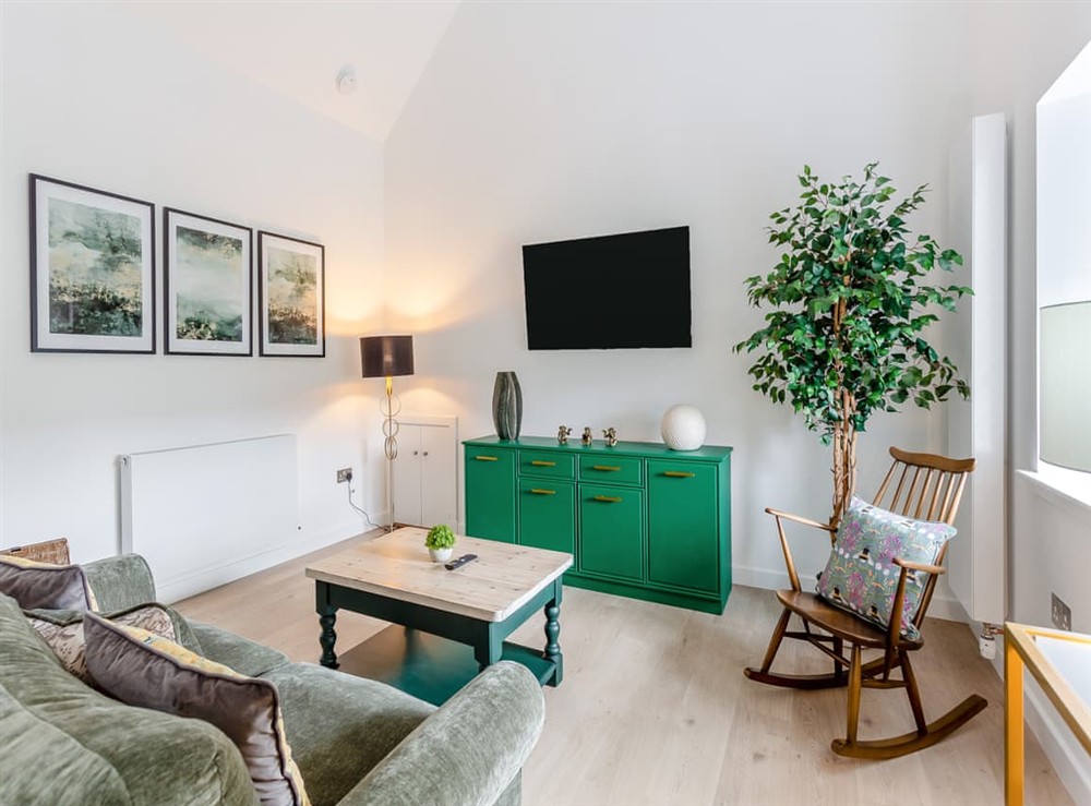 Living area at Ferry Cottage in Aigas, near Beauly, Inverness-Shire