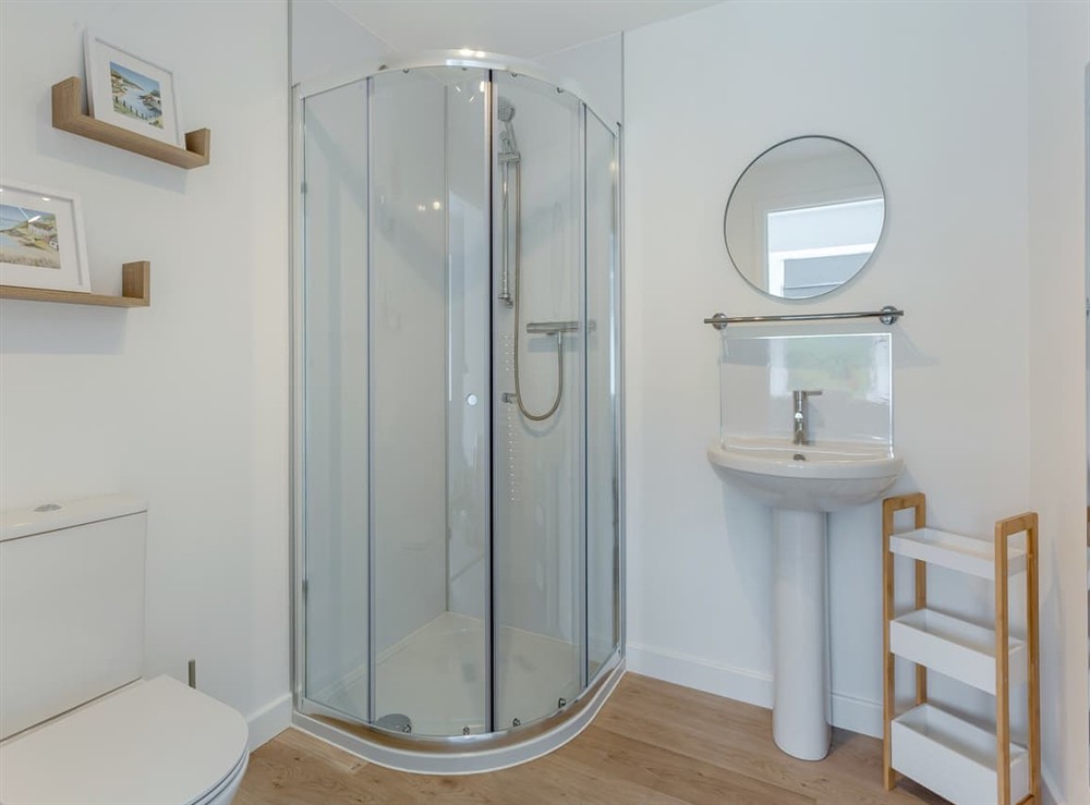 Shower room at Ferry Cottage in Aigas, near Beauly, Inverness-Shire